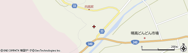 岩手県軽米町（九戸郡）高家（第１地割）周辺の地図