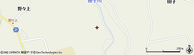 青森県田子町（三戸郡）田子（悪土向）周辺の地図