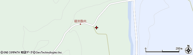 岩手県軽米町（九戸郡）軽米（第１５地割）周辺の地図