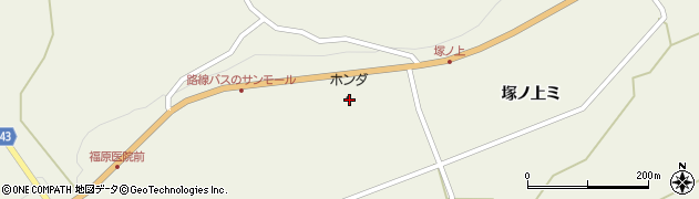 青森県三戸郡田子町田子上野ノ下タ1周辺の地図