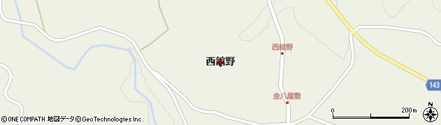 青森県田子町（三戸郡）田子（西舘野）周辺の地図