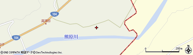 青森県田子町（三戸郡）田子（下田子下タ川原）周辺の地図