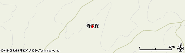 青森県田子町（三戸郡）田子（寺久保）周辺の地図