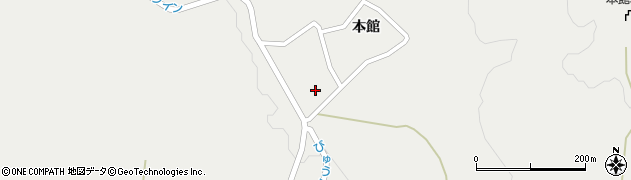 秋田県八峰町（山本郡）八森（本館中台）周辺の地図