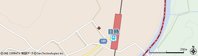 青森県三戸町（三戸郡）目時（村中）周辺の地図