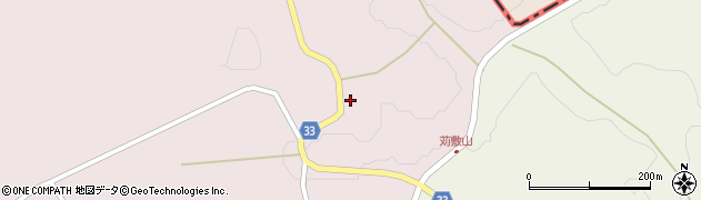 岩手県軽米町（九戸郡）晴山（第１５地割）周辺の地図