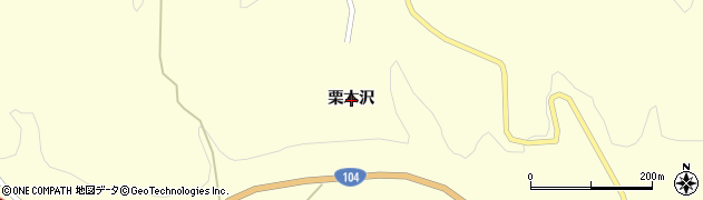 青森県三戸郡三戸町斗内栗木沢周辺の地図