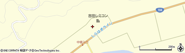 青森県三戸町（三戸郡）斗内（荒巻）周辺の地図