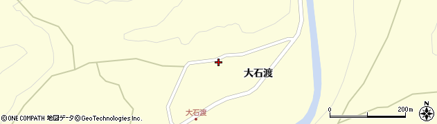 秋田県大館市岩瀬稲荷岱22周辺の地図