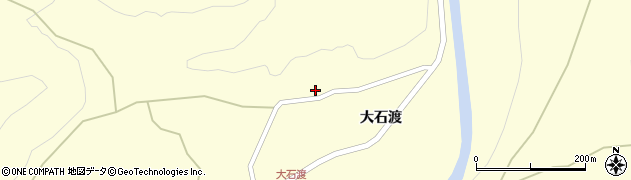 秋田県大館市岩瀬（稲荷岱）周辺の地図