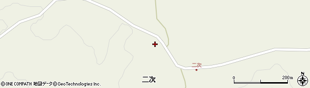 青森県三戸郡田子町田子二次33周辺の地図
