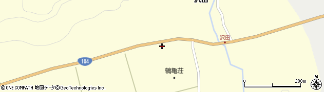 青森県三戸郡三戸町斗内和田45周辺の地図
