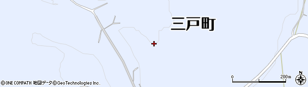 青森県三戸郡三戸町梅内新左エ門久保周辺の地図