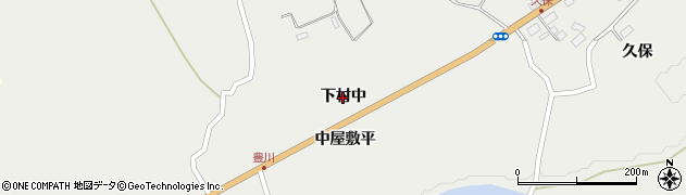 青森県三戸町（三戸郡）豊川（下村中）周辺の地図