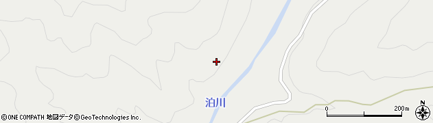 秋田県八峰町（山本郡）八森（松倉）周辺の地図