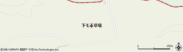 青森県田子町（三戸郡）田子（下モ干草場）周辺の地図