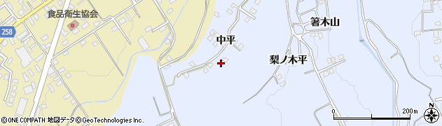 青森県三戸郡三戸町梅内中平32周辺の地図