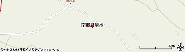 青森県八戸市南郷大字泉清水周辺の地図