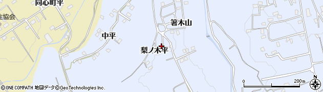 青森県三戸郡三戸町梅内梨ノ木平169周辺の地図