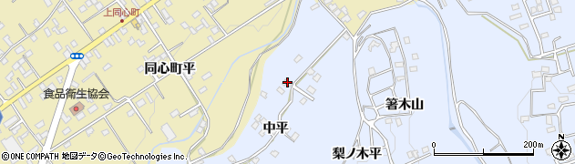 青森県三戸郡三戸町梅内中平13周辺の地図
