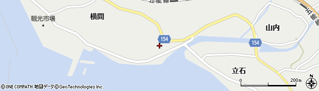 秋田県八峰町（山本郡）八森（山内台）周辺の地図