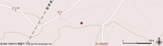 青森県南部町（三戸郡）鳥舌内（館）周辺の地図