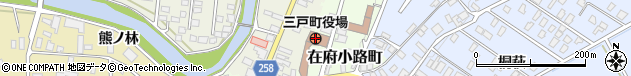 青森県三戸郡三戸町周辺の地図