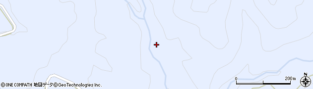 樺沢周辺の地図