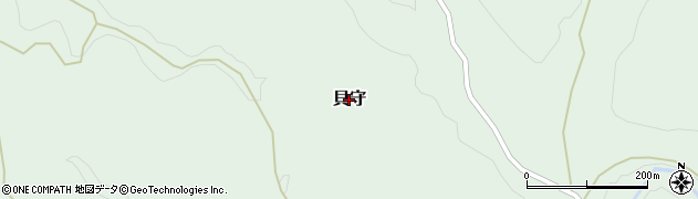 青森県三戸町（三戸郡）貝守周辺の地図
