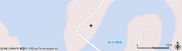 青森県八戸市南郷大字島守赤向周辺の地図