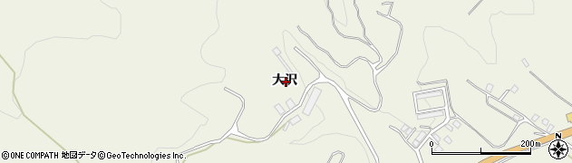 青森県三戸郡三戸町川守田大沢周辺の地図
