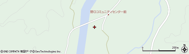 秋田県小坂町（鹿角郡）小坂（夏焼）周辺の地図
