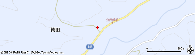 青森県三戸郡三戸町袴田堤ケ沢1周辺の地図