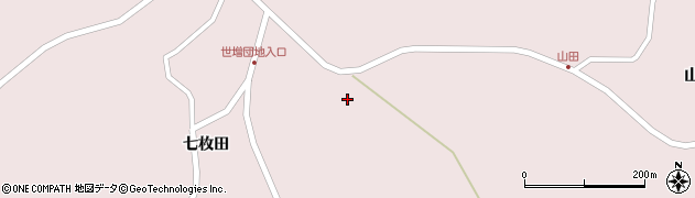 青森県八戸市南郷大字島守（道尻）周辺の地図