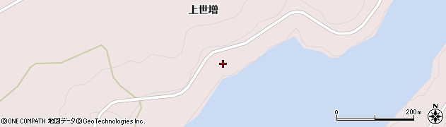 青森県八戸市南郷大字島守（上世増）周辺の地図