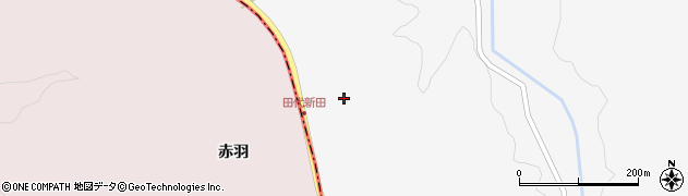 青森県階上町（三戸郡）田代（穴窪）周辺の地図