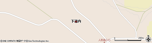 青森県八戸市南郷大字大森（下道内）周辺の地図