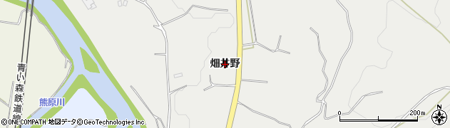 青森県三戸町（三戸郡）泉山（畑井野）周辺の地図