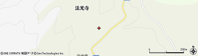青森県南部町（三戸郡）法光寺（法光寺）周辺の地図