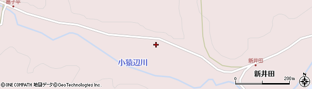 青森県三戸郡三戸町蛇沼中屋敷周辺の地図