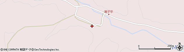 青森県三戸郡三戸町蛇沼葛子平16周辺の地図