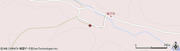 青森県三戸郡三戸町蛇沼葛子平17周辺の地図