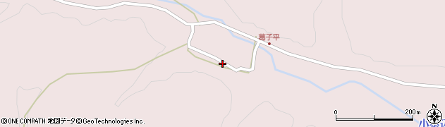 青森県三戸郡三戸町蛇沼葛子平周辺の地図