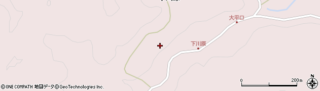 青森県三戸町（三戸郡）蛇沼（下川原）周辺の地図
