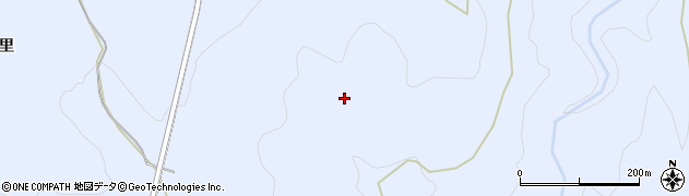 青森県三戸郡南部町赤石舘周辺の地図