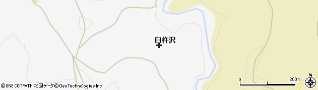 青森県階上町（三戸郡）田代（臼杵沢）周辺の地図