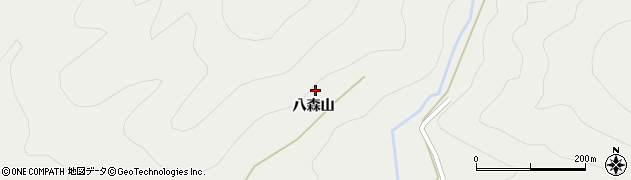 秋田県八峰町（山本郡）八森（八森山）周辺の地図