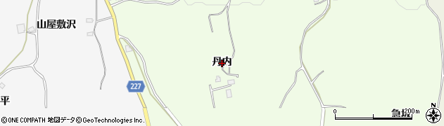 青森県南部町（三戸郡）上名久井（丹内）周辺の地図