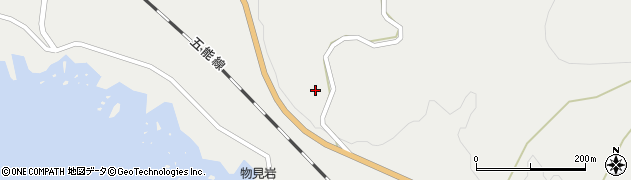 秋田県八峰町（山本郡）八森（物見）周辺の地図