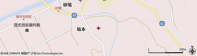 青森県八戸市南郷大字島守（白山）周辺の地図